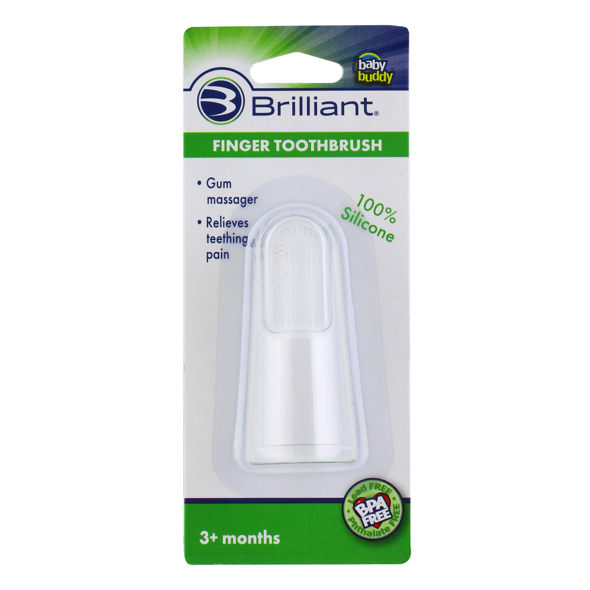 Baby buddy finger toothbrush discount