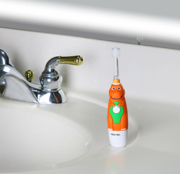 Brilliant Oral Care Big Kids Sonic Toothbrush - Dinosaur