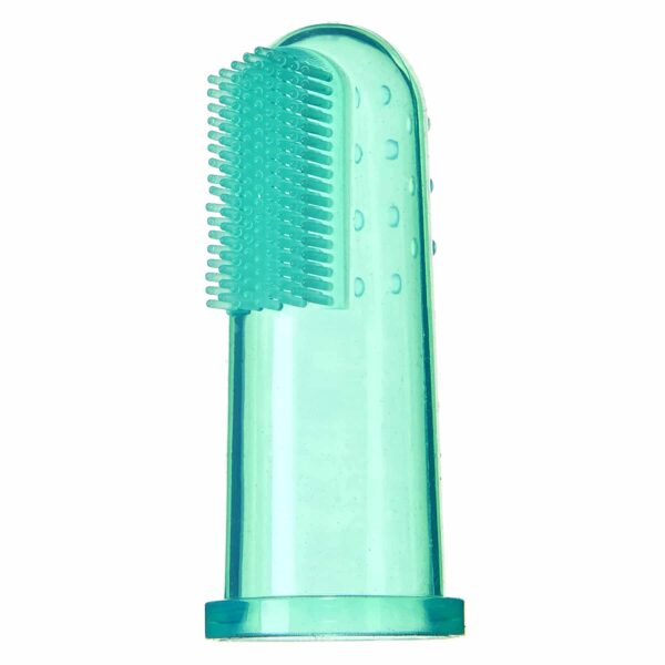 Baby Finger Toothbrush & Gum Massager - Green