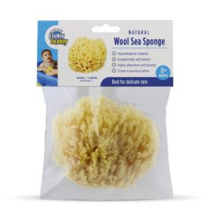 Natural Wool Sea Sponge - Front of Package